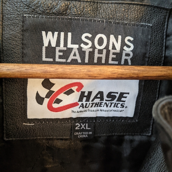 Nascar Tony Stewart Leather Jacket - Picture 10 of 14